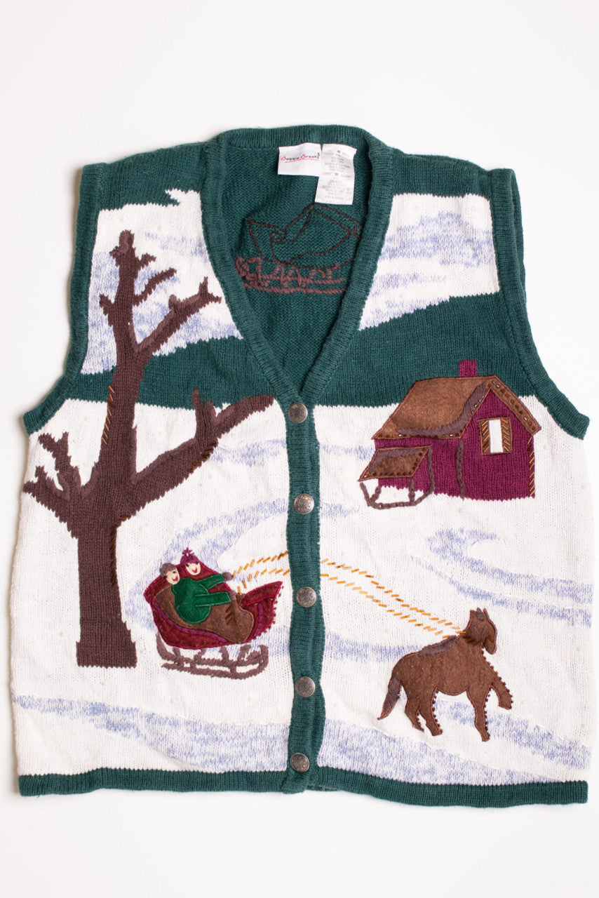 Ugly Christmas Sweater Vest 83