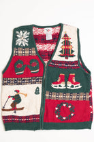 Ugly Christmas Sweater Vest 75