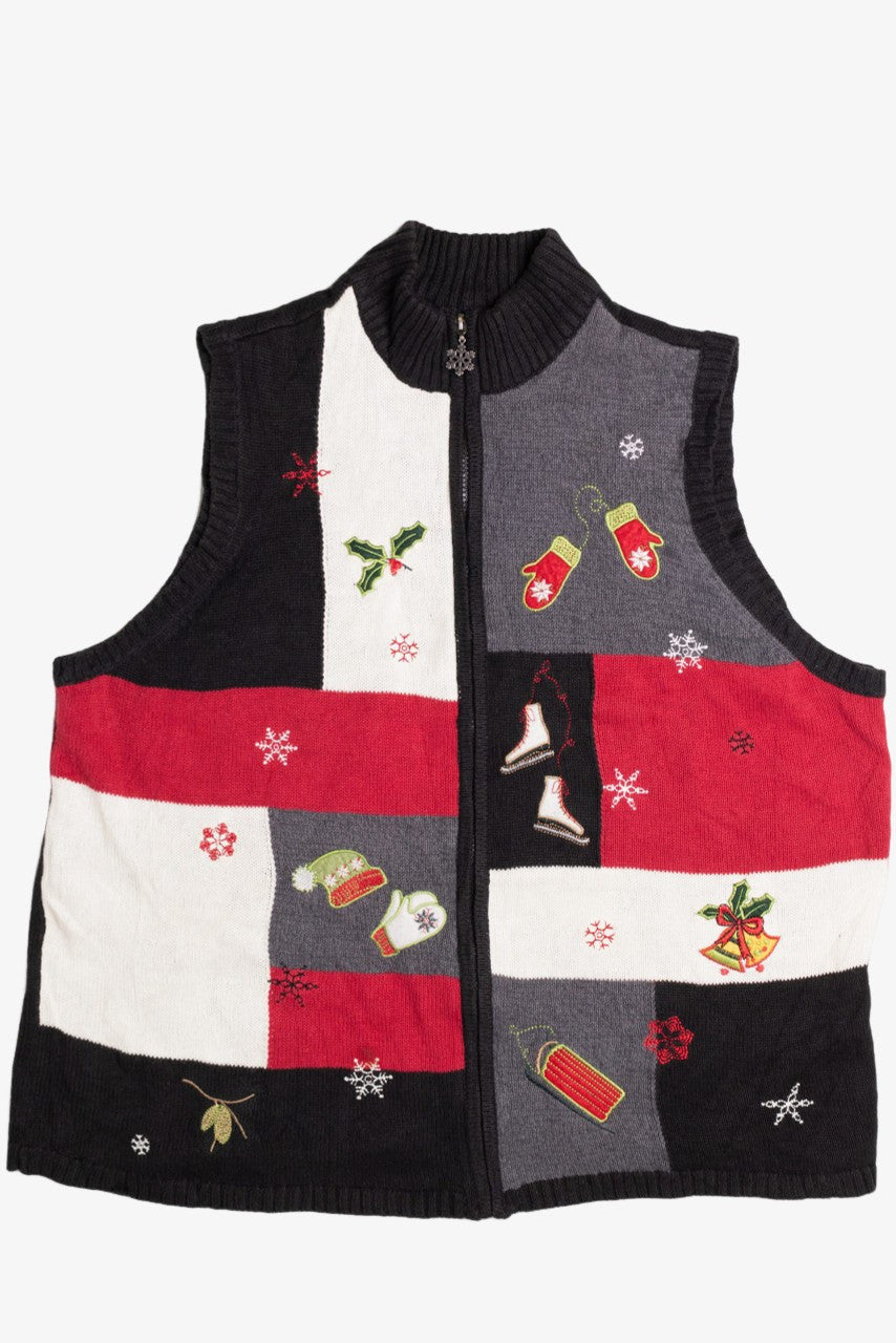 Ugly Christmas Sweater Vest 128