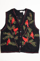 Black Ugly Christmas Sweater Vest 56765