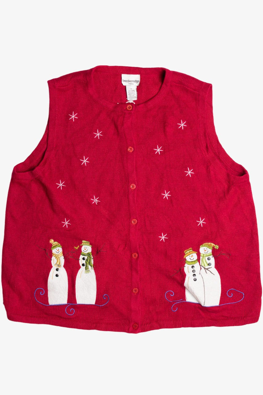 Red Ugly Christmas Vest 56777