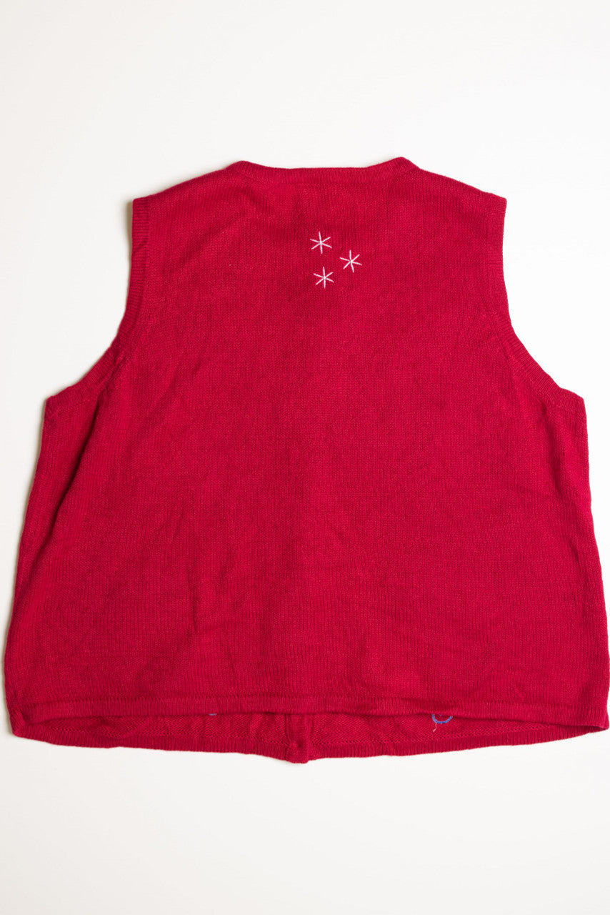 Red Ugly Christmas Vest 56777