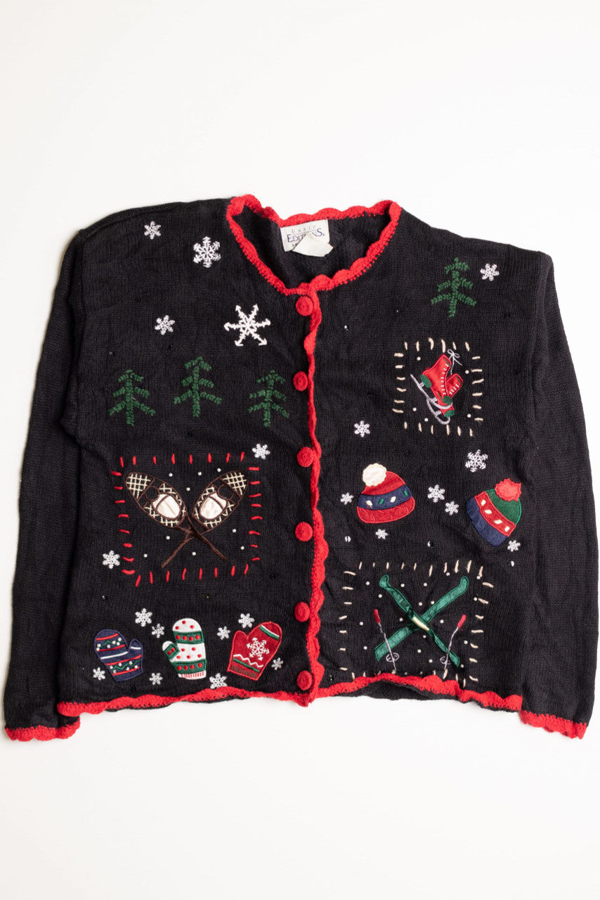 Black Ugly Christmas Sweater 56788