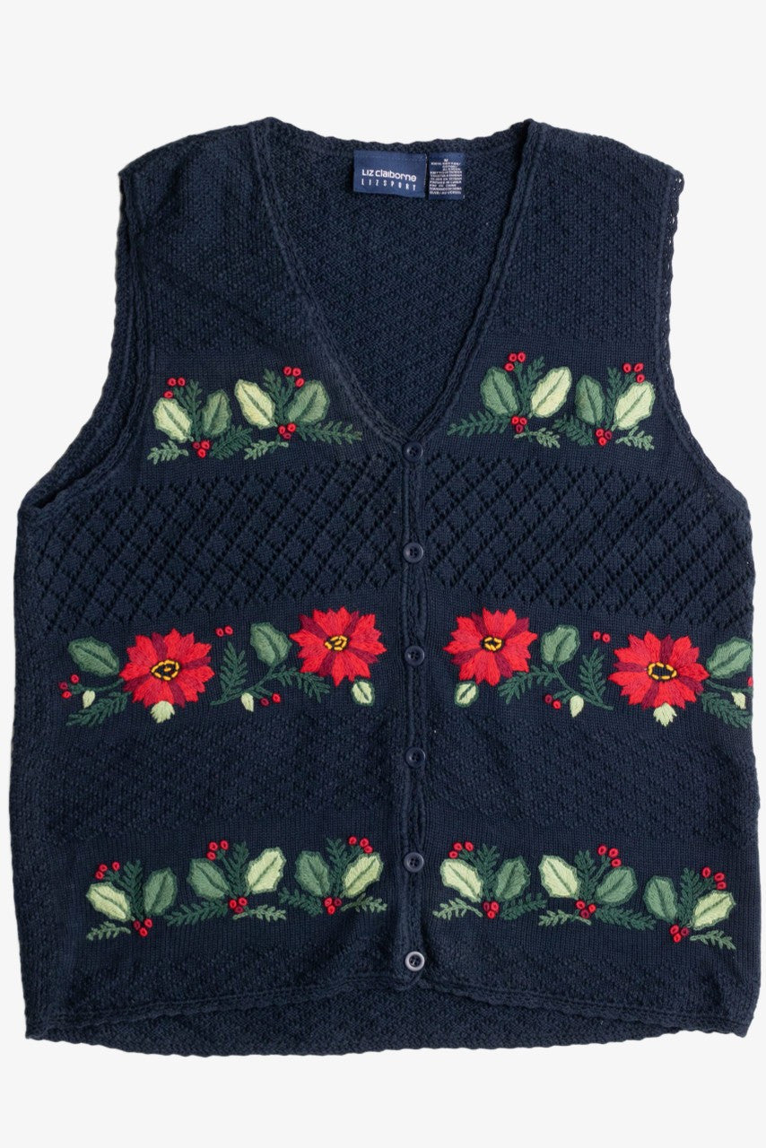 Blue Ugly Christmas Vest 56789