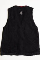 Black Ugly Christmas Vest 56793