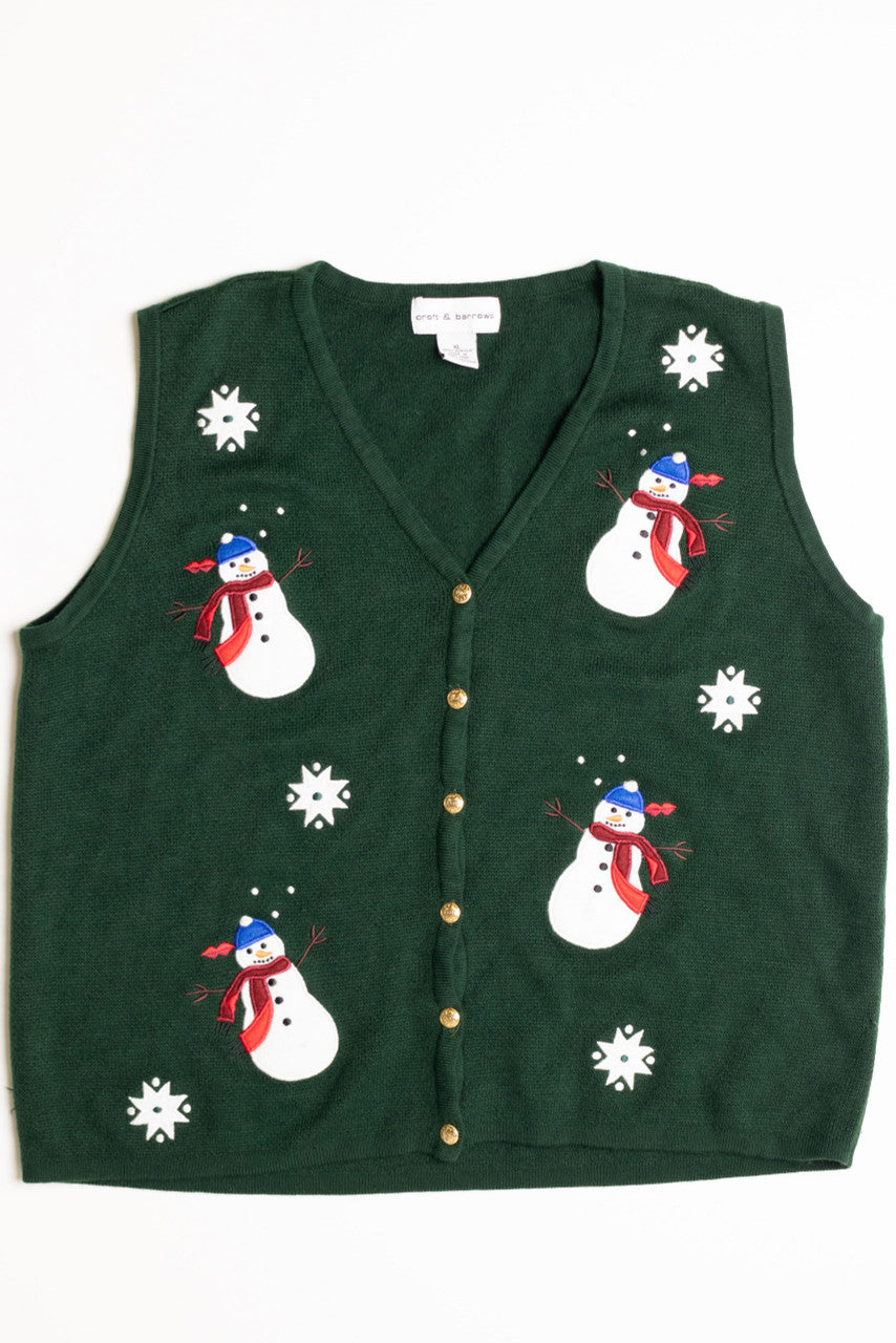 Green Ugly Christmas Vest 56810