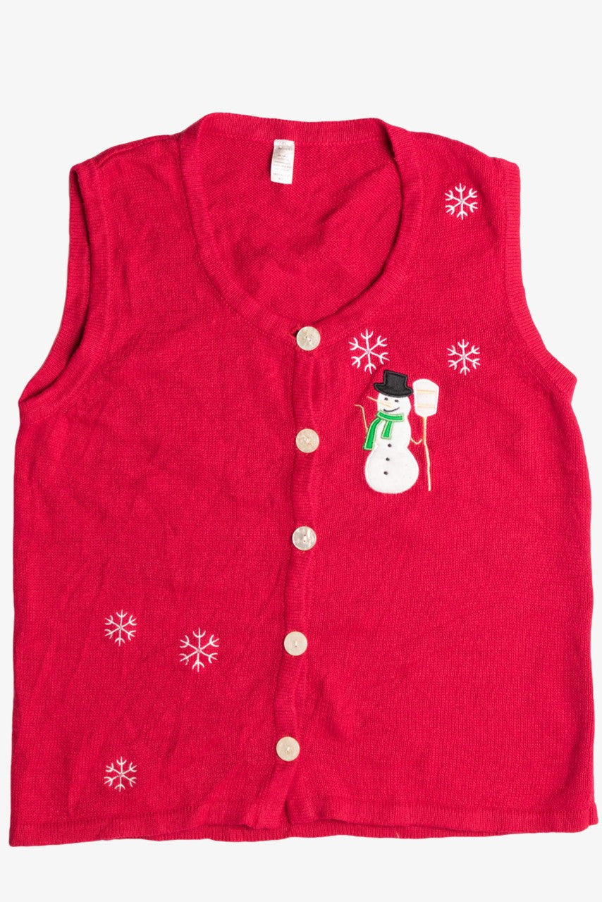 Red Ugly Christmas Vest 56811