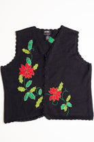 Black Ugly Christmas Vest 56812