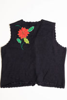 Black Ugly Christmas Vest 56812