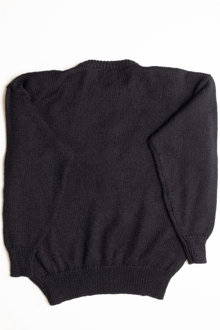 Black Ugly Christmas Pullover 56815