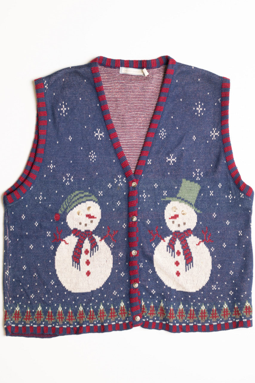 Blue Ugly Christmas Vest 56821