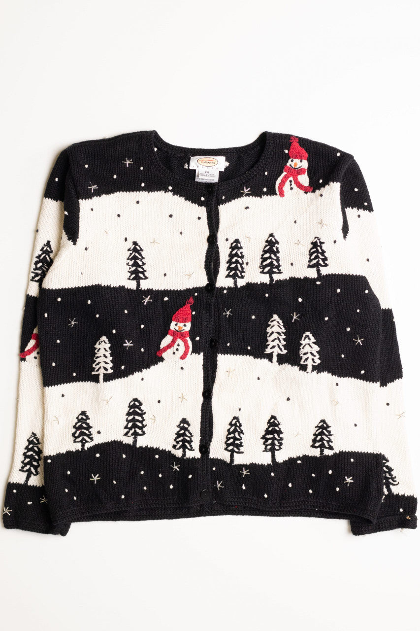 Black Ugly Christmas Cardigan 56826