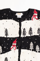 Black Ugly Christmas Cardigan 56826