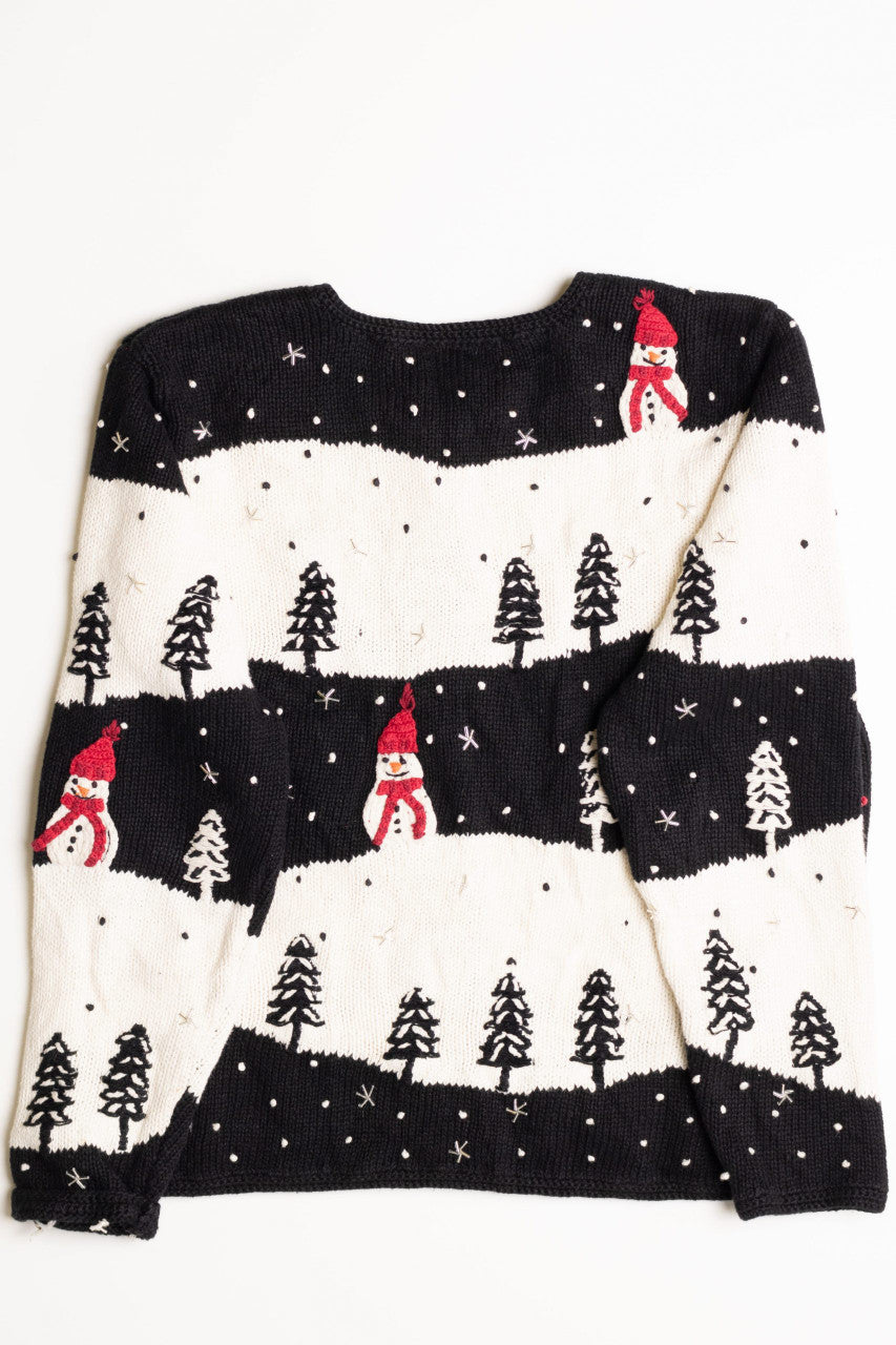 Black Ugly Christmas Cardigan 56826