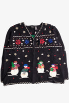 Black Ugly Christmas Cardigan 56829