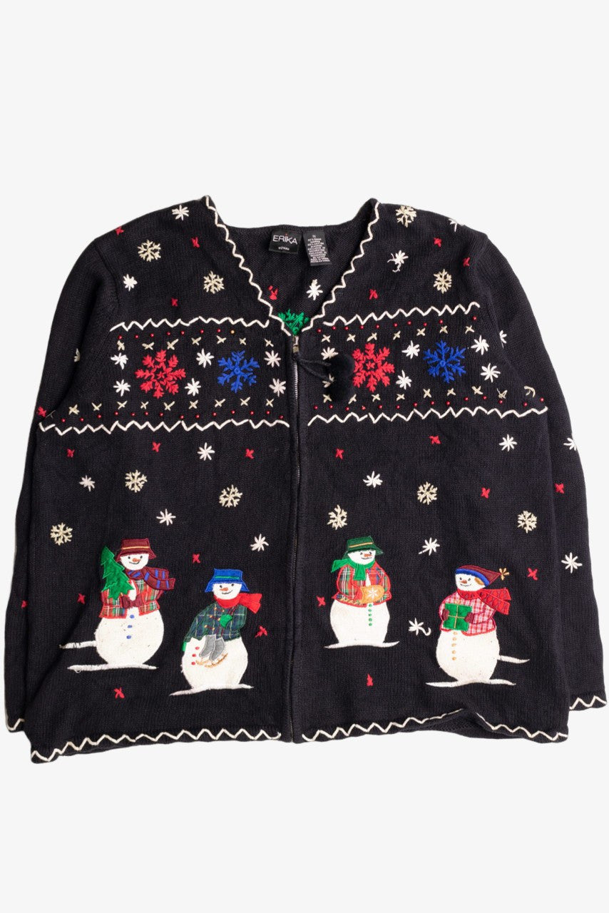 Black Ugly Christmas Cardigan 56829