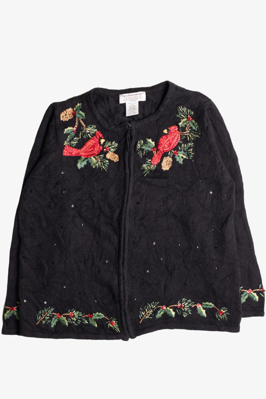 Black Ugly Christmas Cardigan 56831