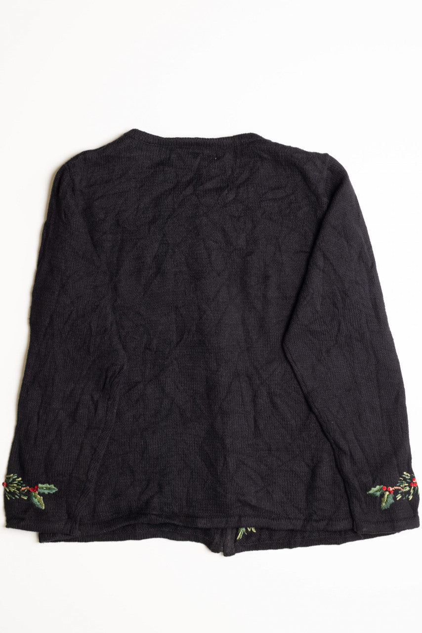 Black Ugly Christmas Cardigan 56831