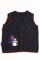 Black Ugly Christmas Vest 56832