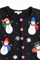 Black Ugly Christmas Cardigan 56833