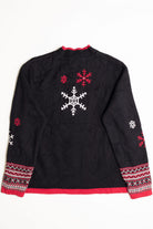Black Ugly Christmas Cardigan 56834
