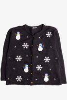 Black Ugly Christmas Cardigan 56835