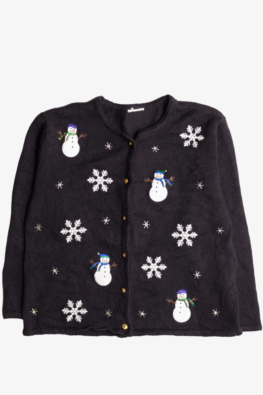 Black Ugly Christmas Cardigan 56835