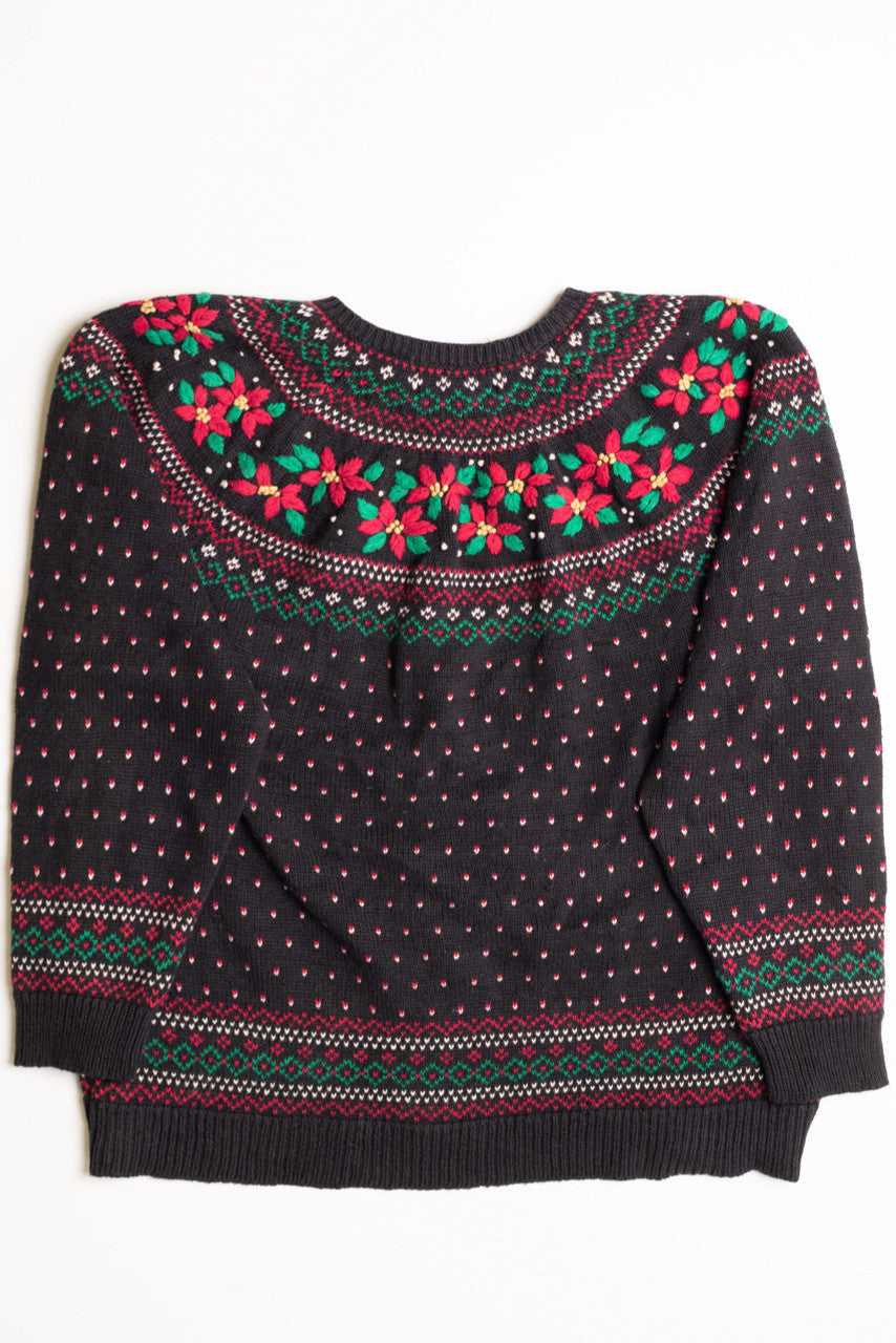 Brown Ugly Christmas Cardigan