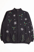 Black Ugly Christmas Cardigan 56839