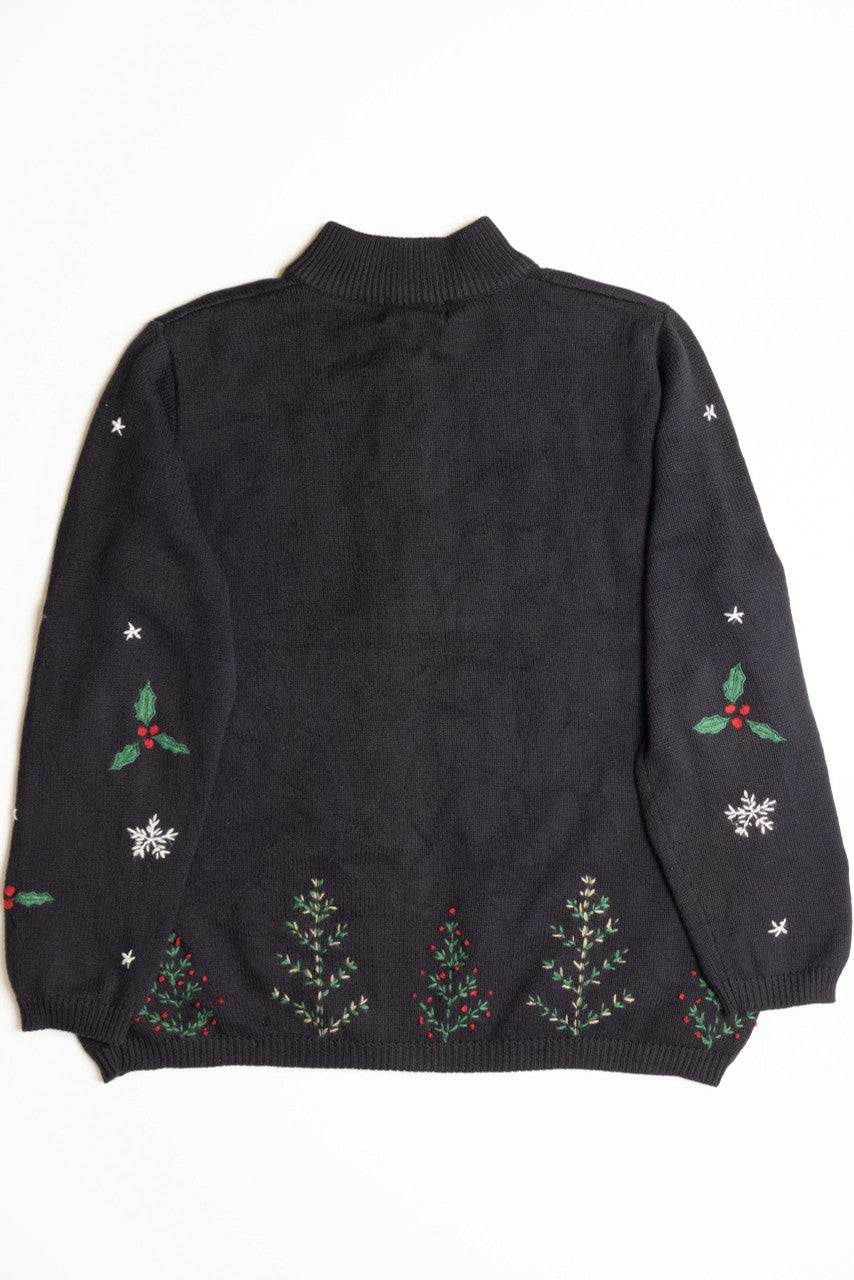Black Ugly Christmas Cardigan 56839