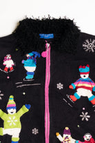 Black Ugly Christmas Cardigan 56841