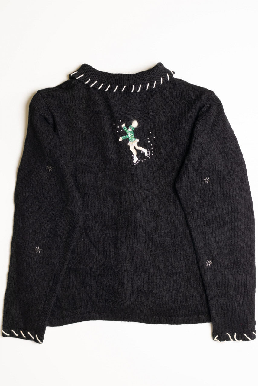 Black Ugly Christmas Cardigan 56842