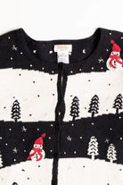 Black Ugly Christmas Cardigan 56846