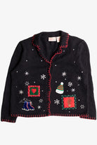 Black Ugly Christmas Cardigan 56847