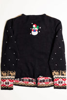 Black Ugly Christmas Cardigan 56848