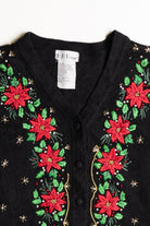 Black Ugly Christmas Cardigan 56849