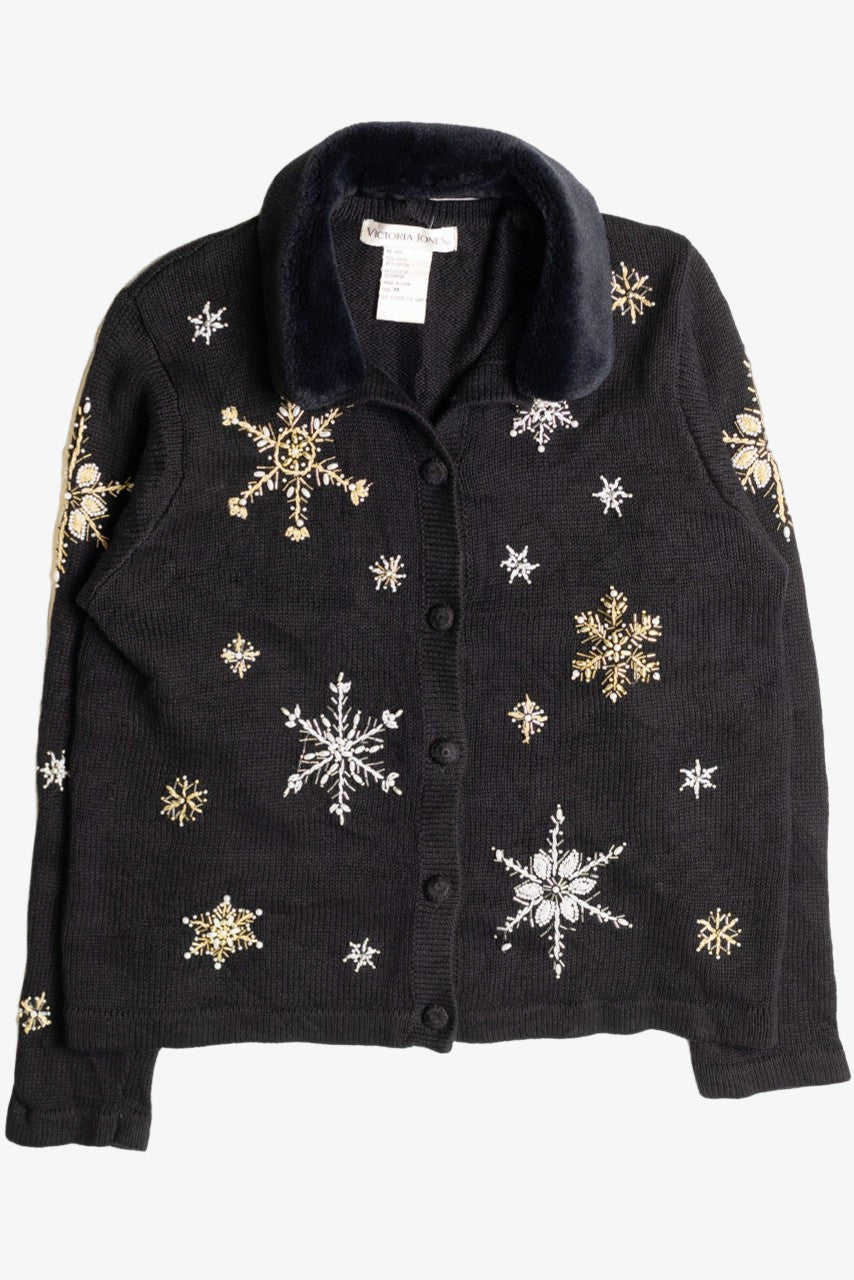 Black Ugly Christmas Cardigan 56850