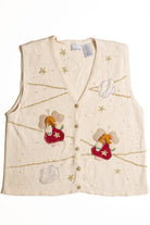 White Ugly Christmas Vest 56851