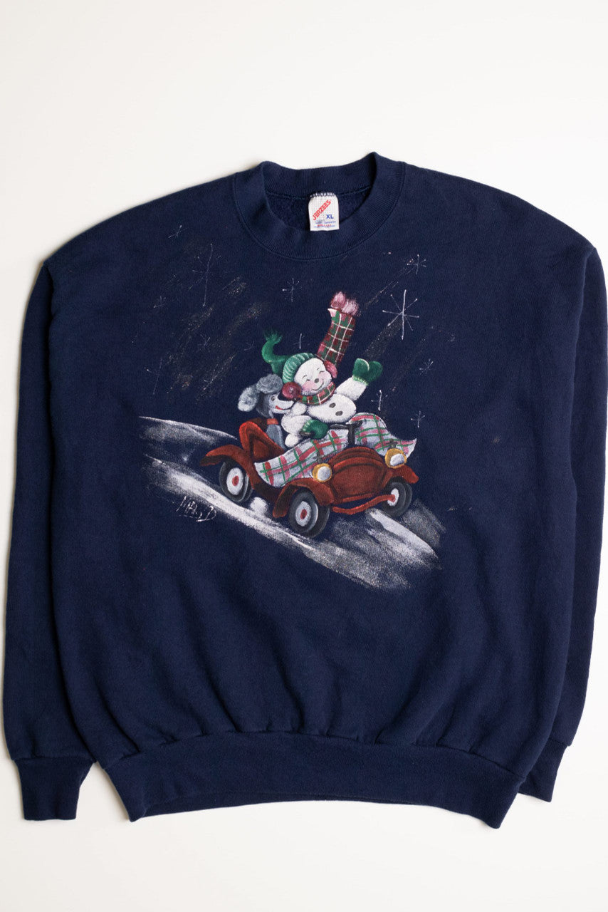Blue Ugly Christmas Sweatshirt 56863