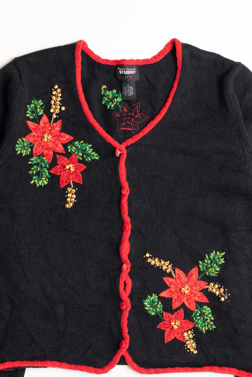 Black Ugly Christmas Cardigan 56872