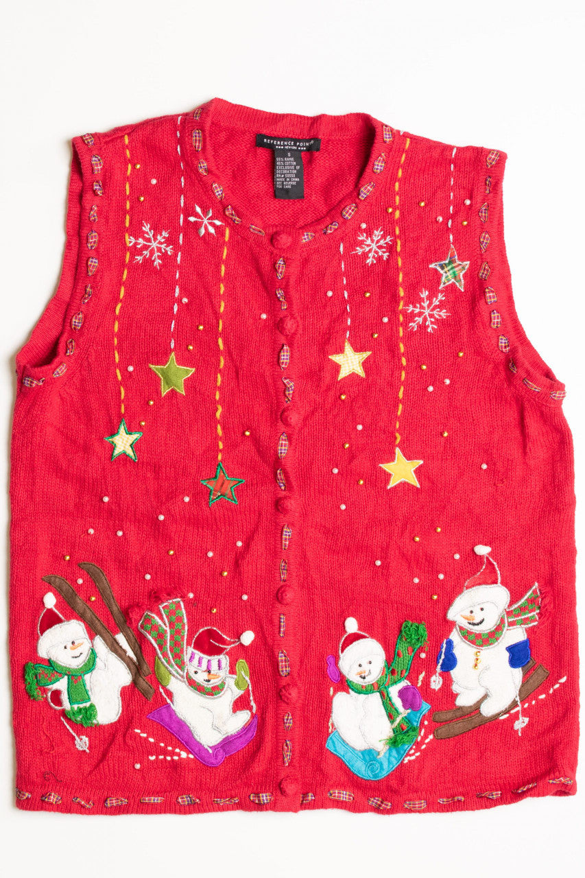 Red Ugly Christmas Vest 56874