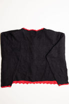 Black Ugly Christmas Cardigan 56875