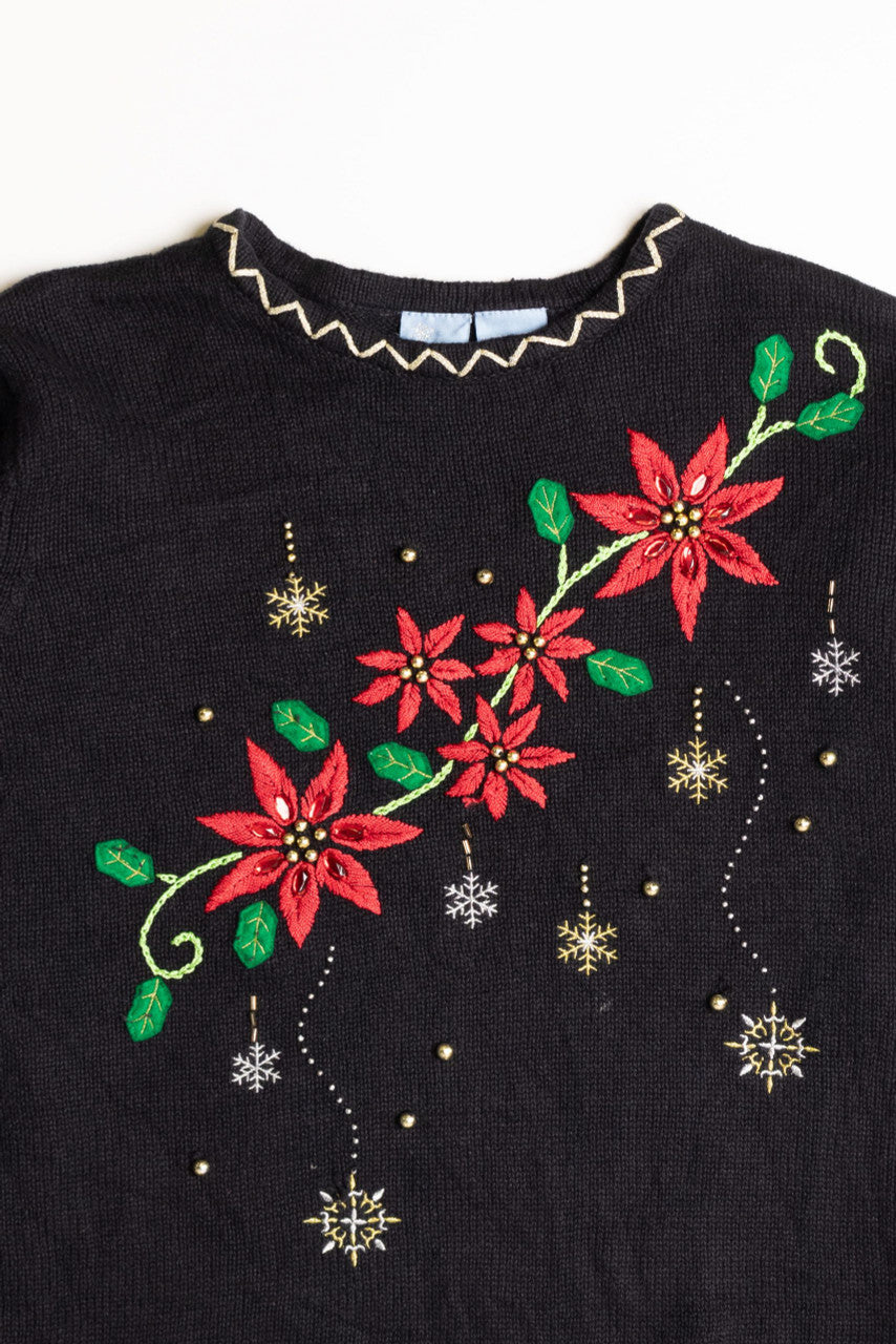 Black Ugly Christmas Pullover 56879