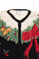 Black Ugly Christmas Cardigan 56880