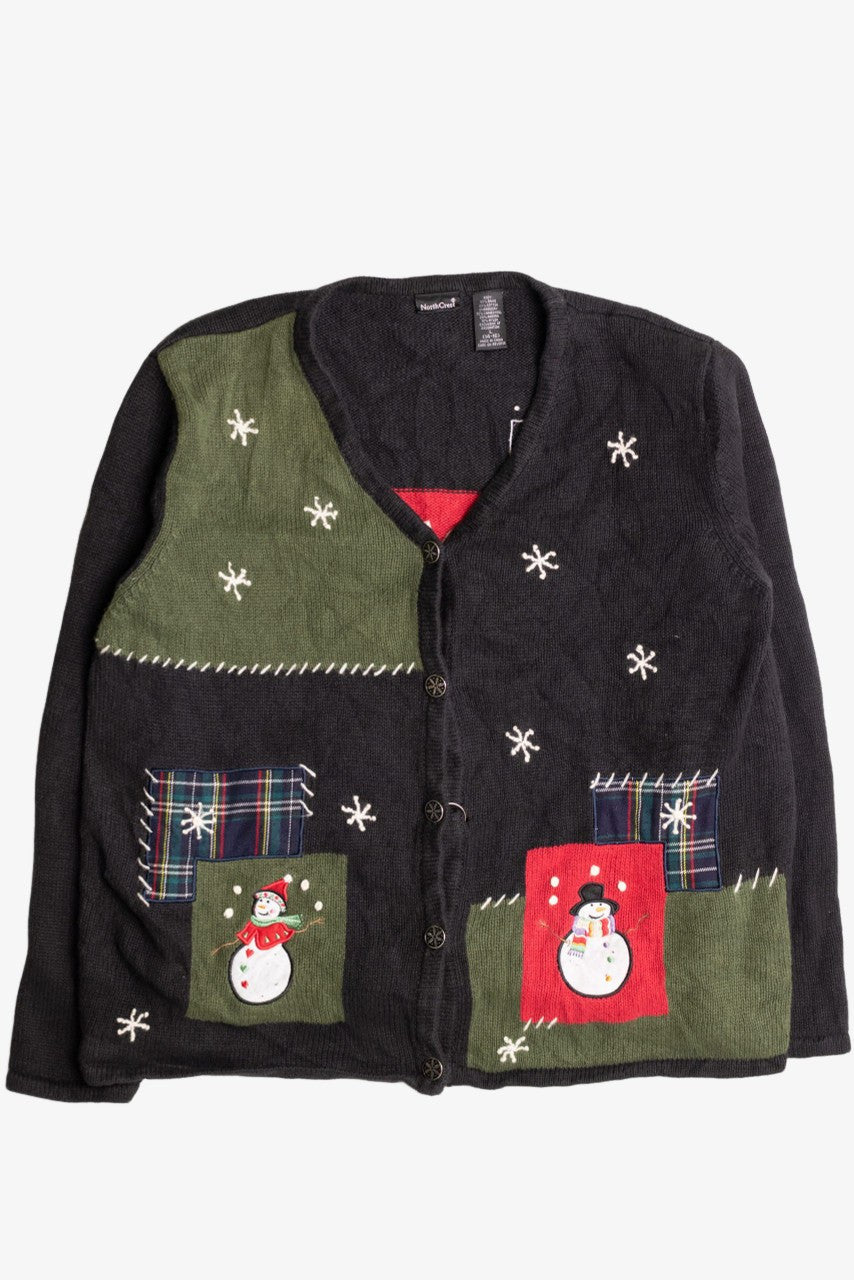 Black Ugly Christmas Cardigan 56881