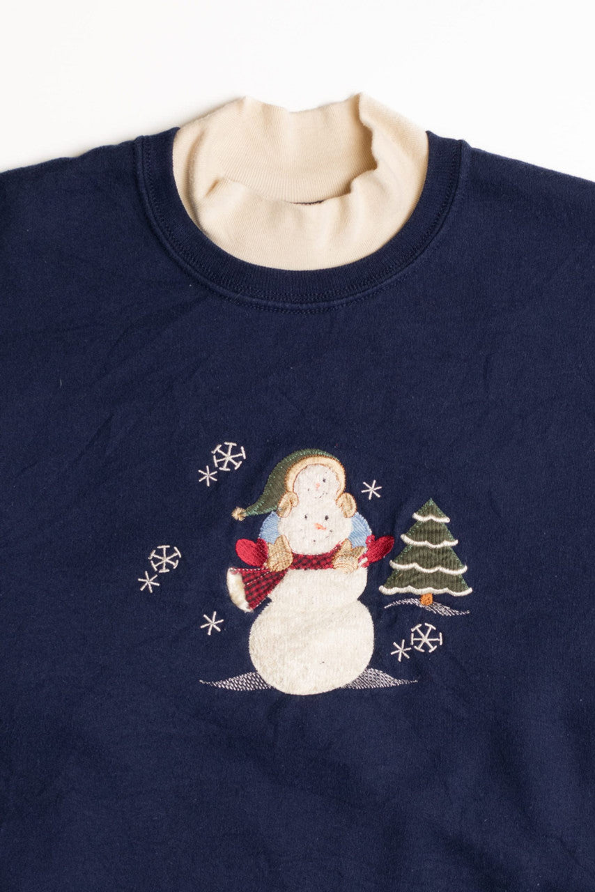 Blue Ugly Christmas Sweatshirt 56885