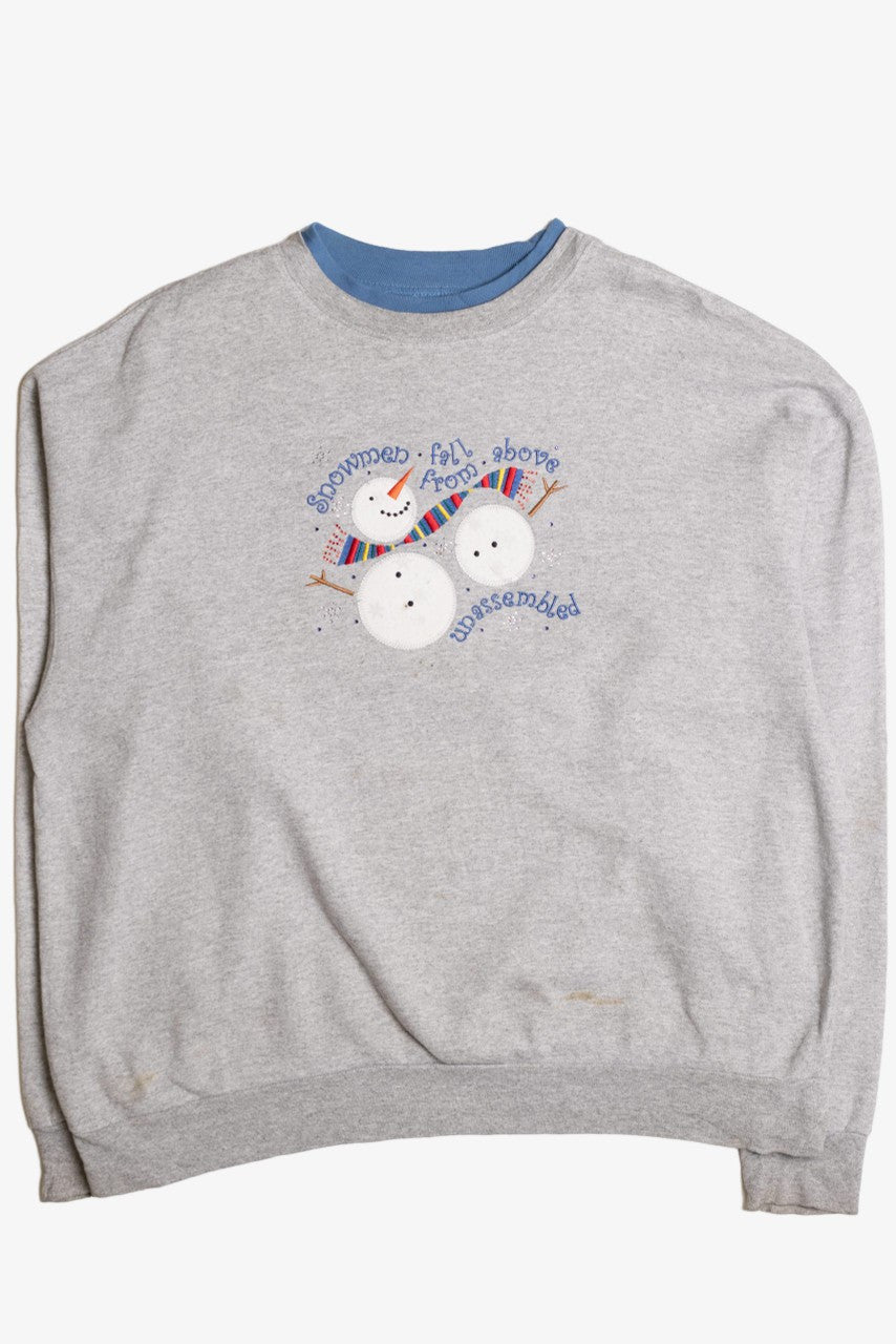 Gray Ugly Christmas Sweatshirt 56903