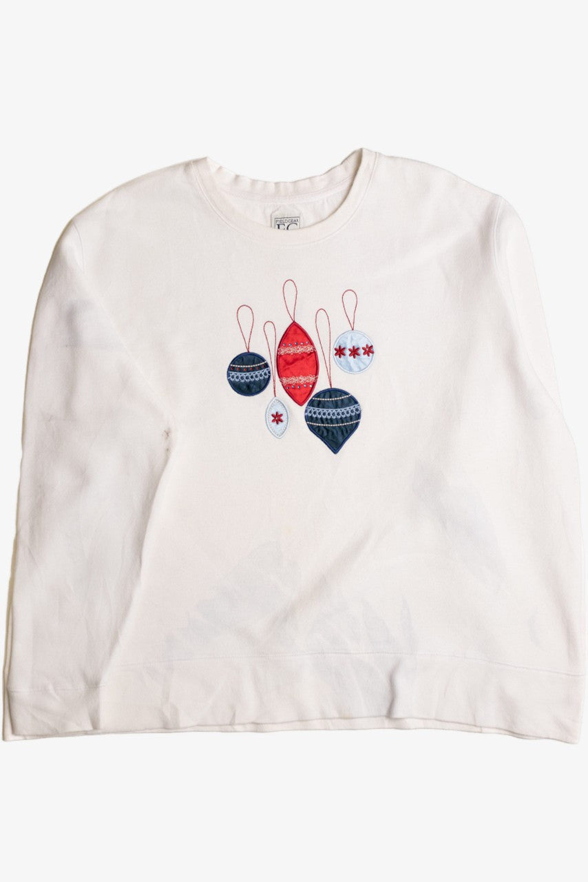 White Ugly Christmas Sweatshirt 56905