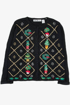 Black Ugly Christmas Cardigan 57000