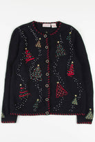 Black Ugly Christmas Cardigan 57005